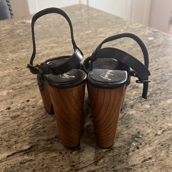 Free People Rendezvous Platform Sandal Clogs Size 41 - Picture 3 of 5